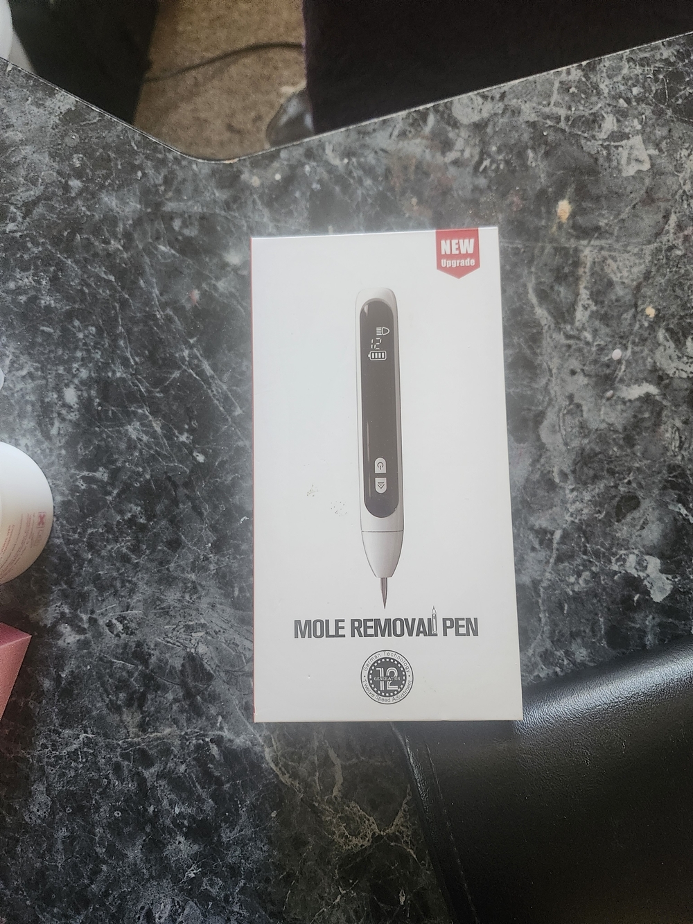 Mole Removal Pen - White & Black Packaging